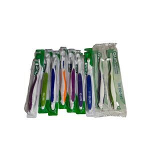 9-PACK Butler Gum Specialty #308 End Tuft Soft Tapered Trim Toothbrush